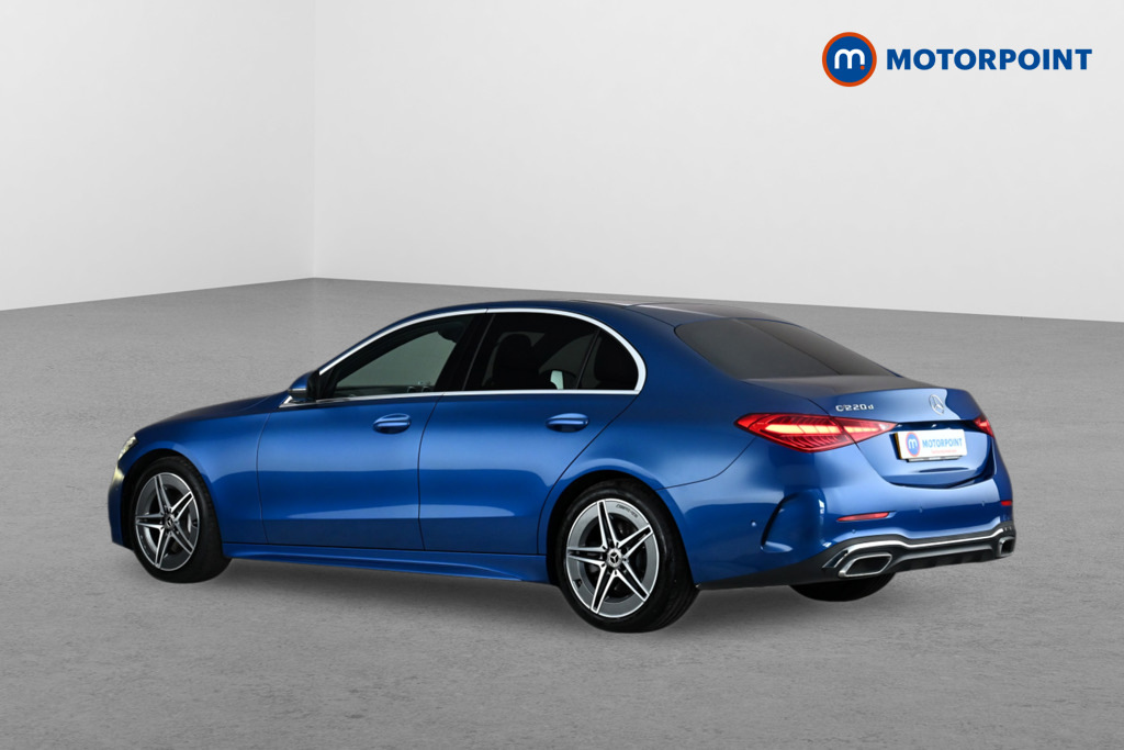 Mercedes-Benz C Class C220d Amg Line 9G-tronic Blue #4