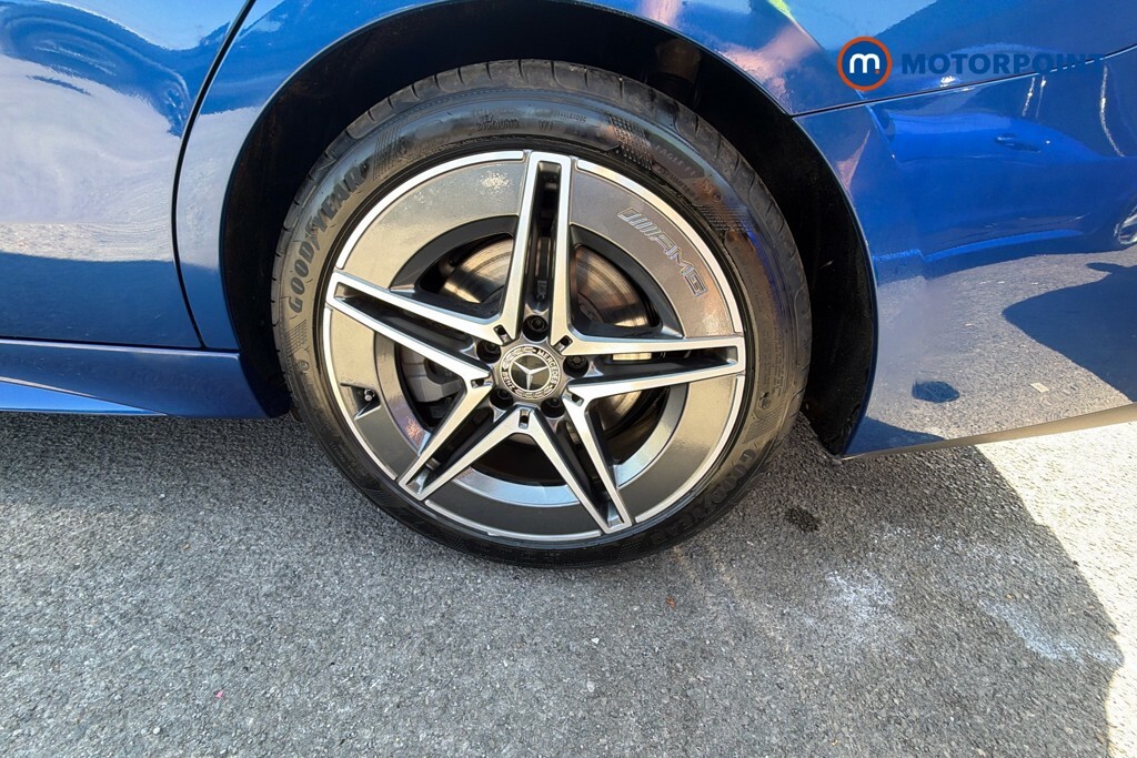 Mercedes-Benz C Class 1.5 H Mhev Amg Line Premium Plus G-tronic Euro Blue #28