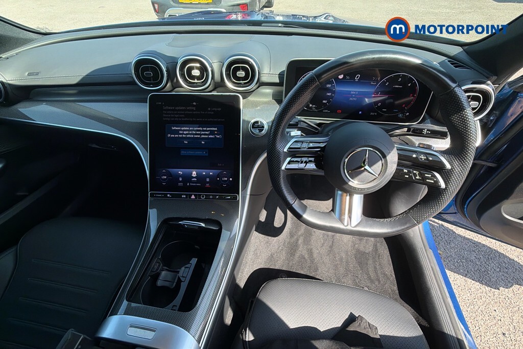 Mercedes-Benz C Class 1.5 H Mhev Amg Line Premium Plus G-tronic Euro Blue #22