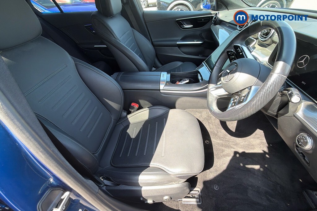 Mercedes-Benz C Class 1.5 H Mhev Amg Line Premium Plus G-tronic Euro Blue #17
