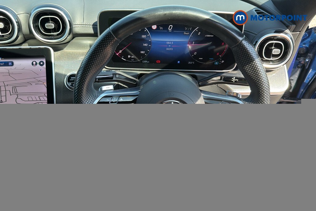 Mercedes-Benz C Class 1.5 H Mhev Amg Line Premium Plus G-tronic Euro Blue #23