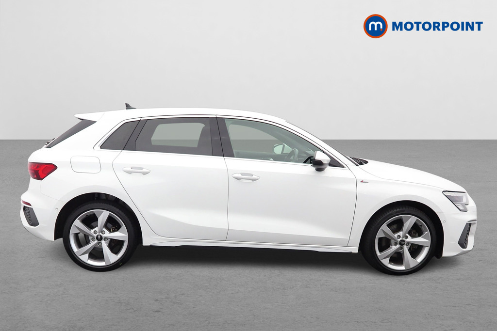 Audi A3 40 Tfsi E S Line S Tronic Comfort-plussound White #5