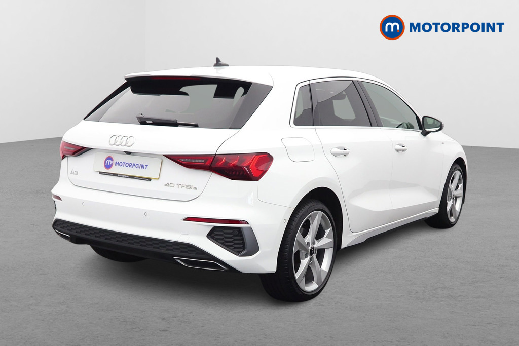 Audi A3 40 Tfsi E S Line S Tronic Comfort-plussound White #4
