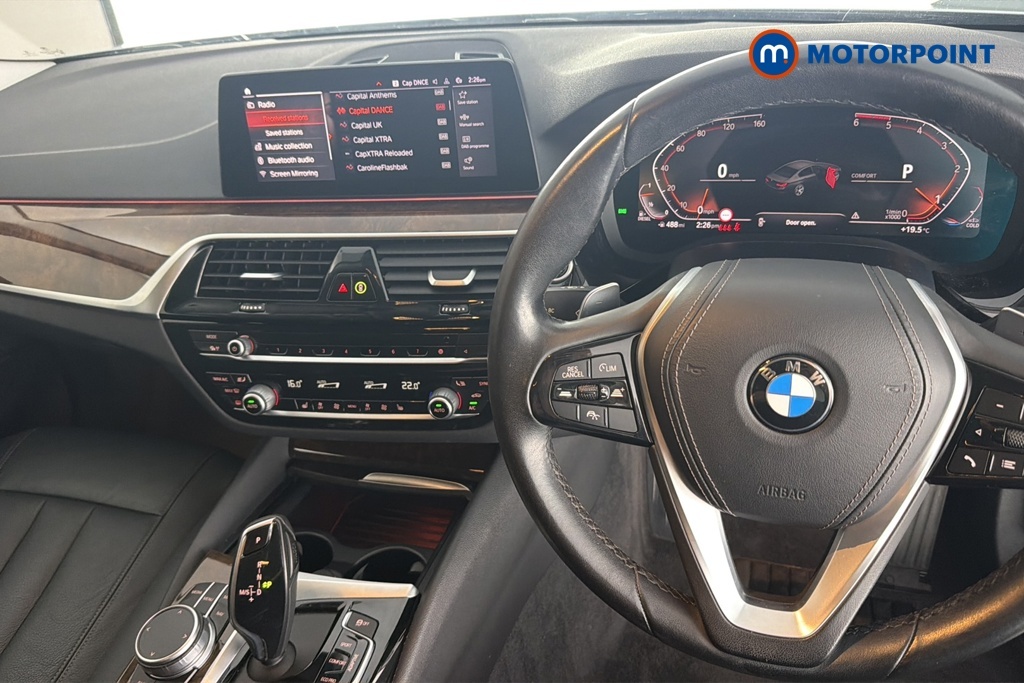 BMW 5 Series 3.0 530D M Sport Touring Xdrive Euro 6 Ss Blue #7