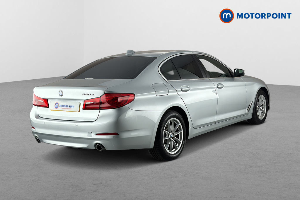 BMW 5 Series 520D Mht Se Silver #3