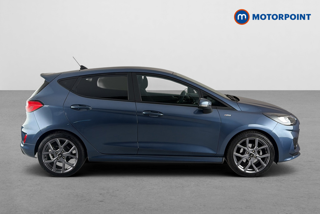 Ford Fiesta 1.0 Ecoboost Hybrid Mhev 125 St-line Blue #4