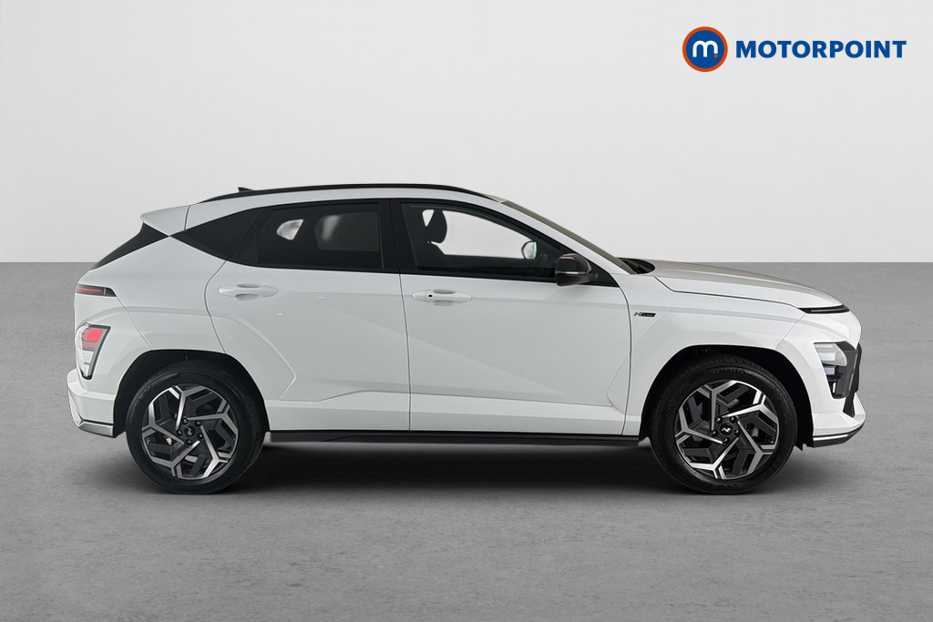 Hyundai Kona 1.6 Hybrid 138 N Line Dct White #4
