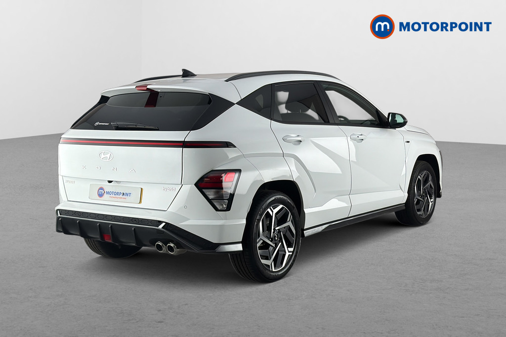 Hyundai Kona 1.6 Hybrid 138 N Line Dct White #5