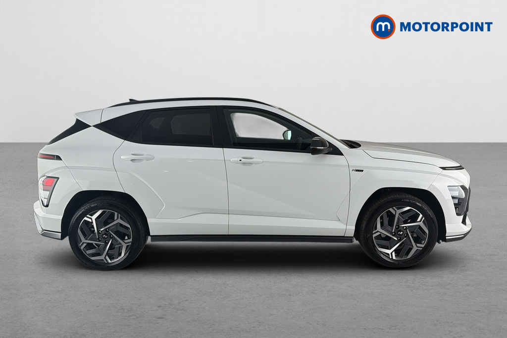 Hyundai Kona 1.6 Hybrid 138 N Line Dct White #4