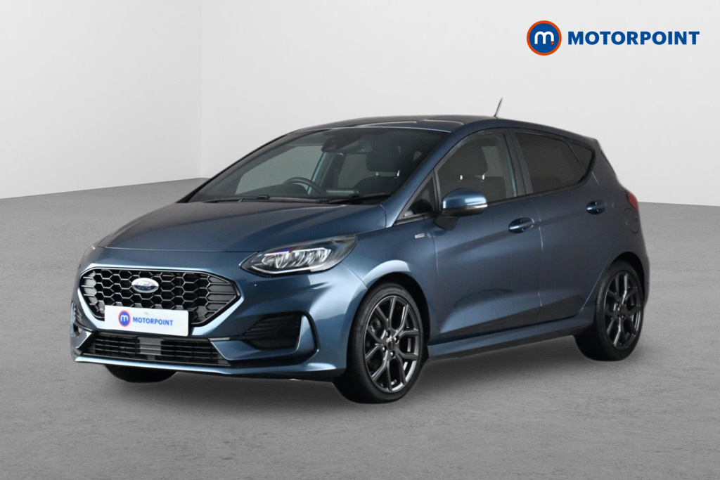 Ford Fiesta 1.0 Ecoboost Hybrid Mhev 125 St-line YH24ZKS Blue #3