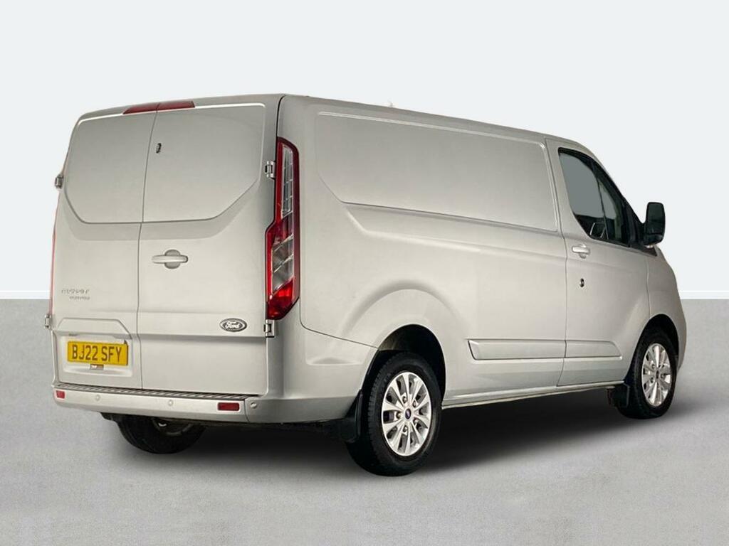 Ford Transit Custom 2.0 Ecoblue 130Ps Low Roof Limited Van BJ22SFY Silver #3