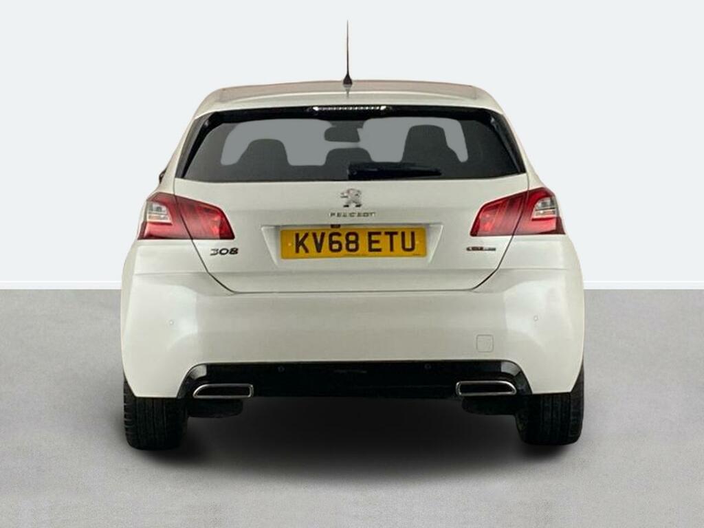 Peugeot 308 1.5 Bluehdi 130 Gt Line White #4