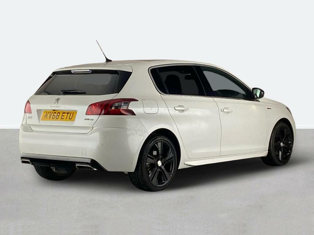 Peugeot 308 1.5 Bluehdi 130 Gt Line White #3