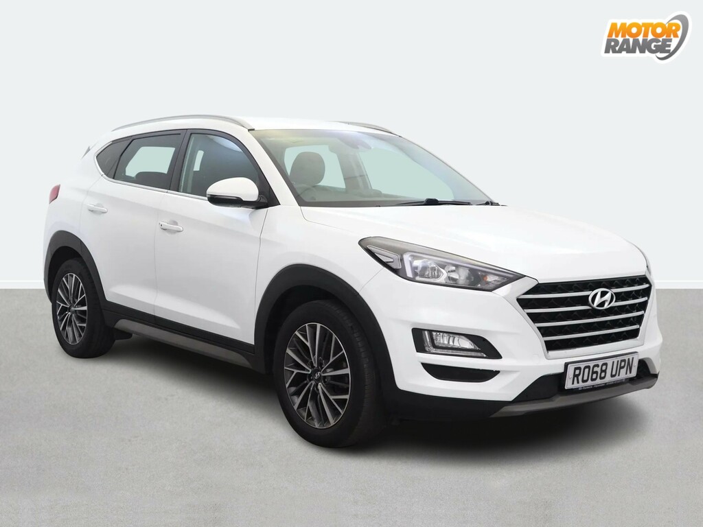 Hyundai Tucson 1.6 Tgdi 177 Premium 2Wd Dct RO68UPN White