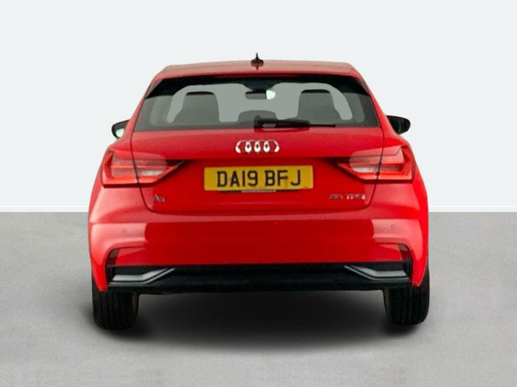 Audi A1 25 Tfsi Sport DA19BFJ Red #4