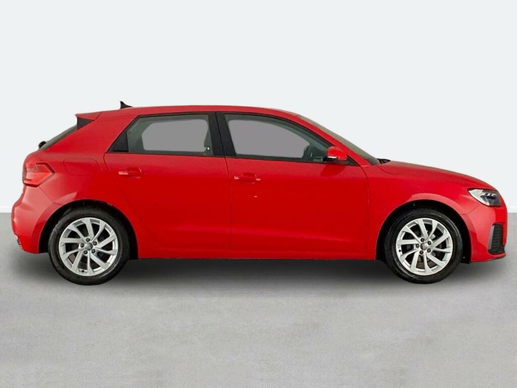 Audi A1 25 Tfsi Sport DA19BFJ Red #2
