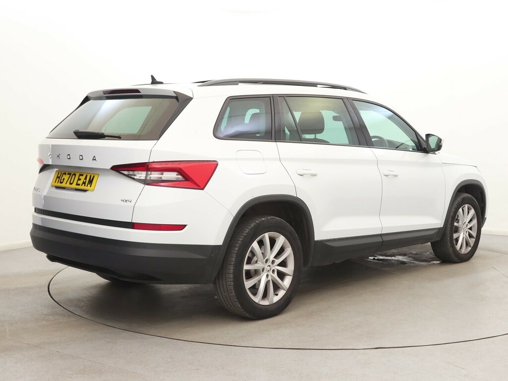 Skoda Kodiaq 2.0 Tdi Se 4X4 Dsg White #5