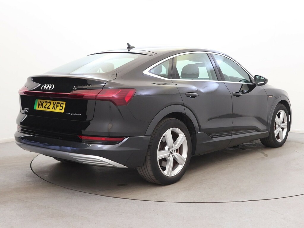Audi E-tron 230Kw 50 Quattro 71Kwh Technik 22Kwch Black #5