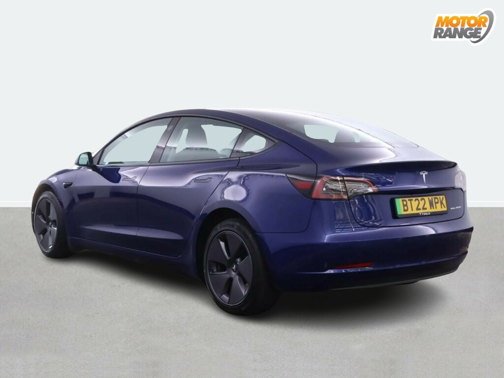 Tesla Model 3 Long Range Awd Blue #3