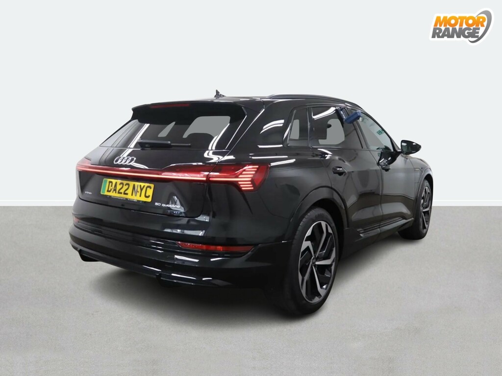 Audi E-tron 230Kw 50 Quattro 71Kwh Black Edition Black #4