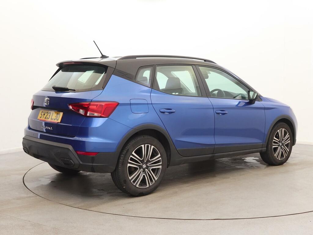 Seat Arona 1.0 Tsi 110 Se Technology Dsg Blue #5