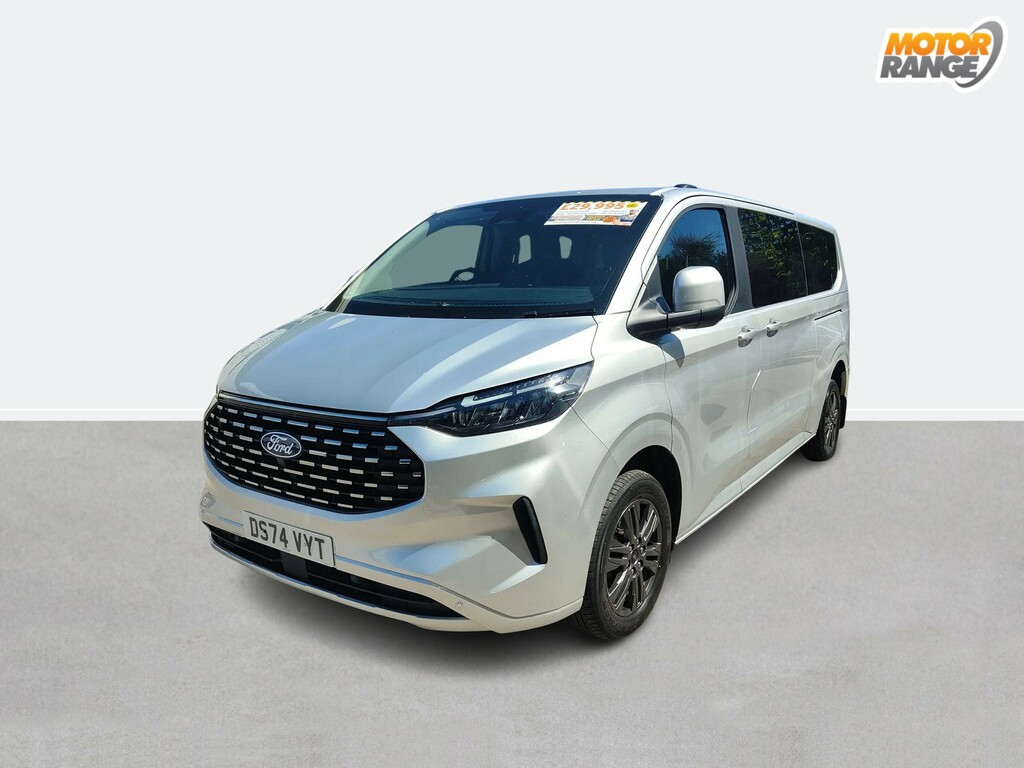 Ford Tourneo Custom 2.0 Ecoblue 136Ps H1 Titanium 8 Seater Silver #3