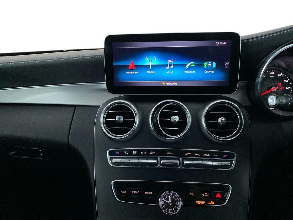 Mercedes-Benz C Class C200 Amg Line 9G-tronic Blue #9