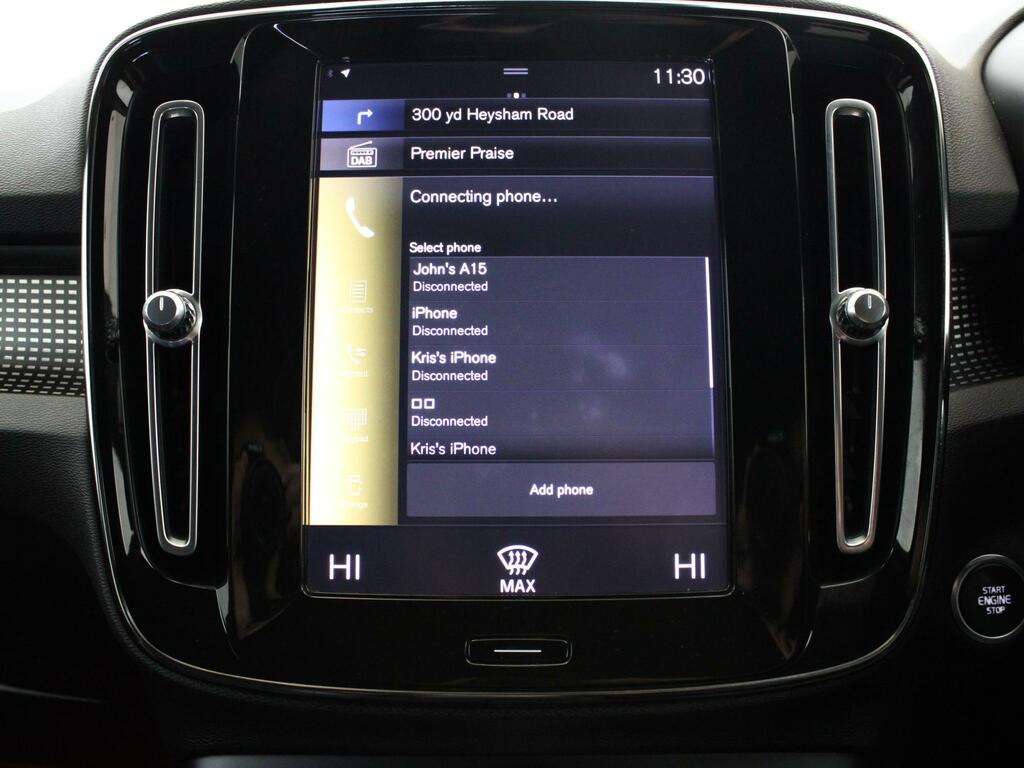 Volvo XC40 2.0 T4 R Design Awd Geartronic Estate Black #20