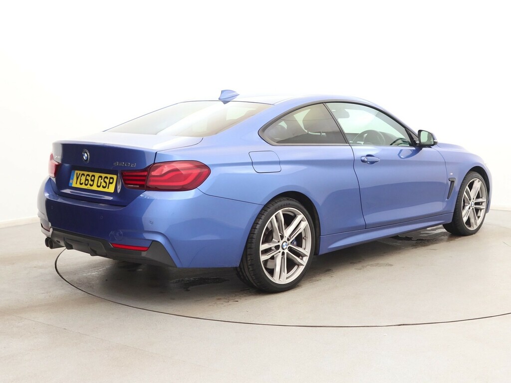 BMW 4 Series 420D 190 Xdrive M Sport Prof Media Blue #5