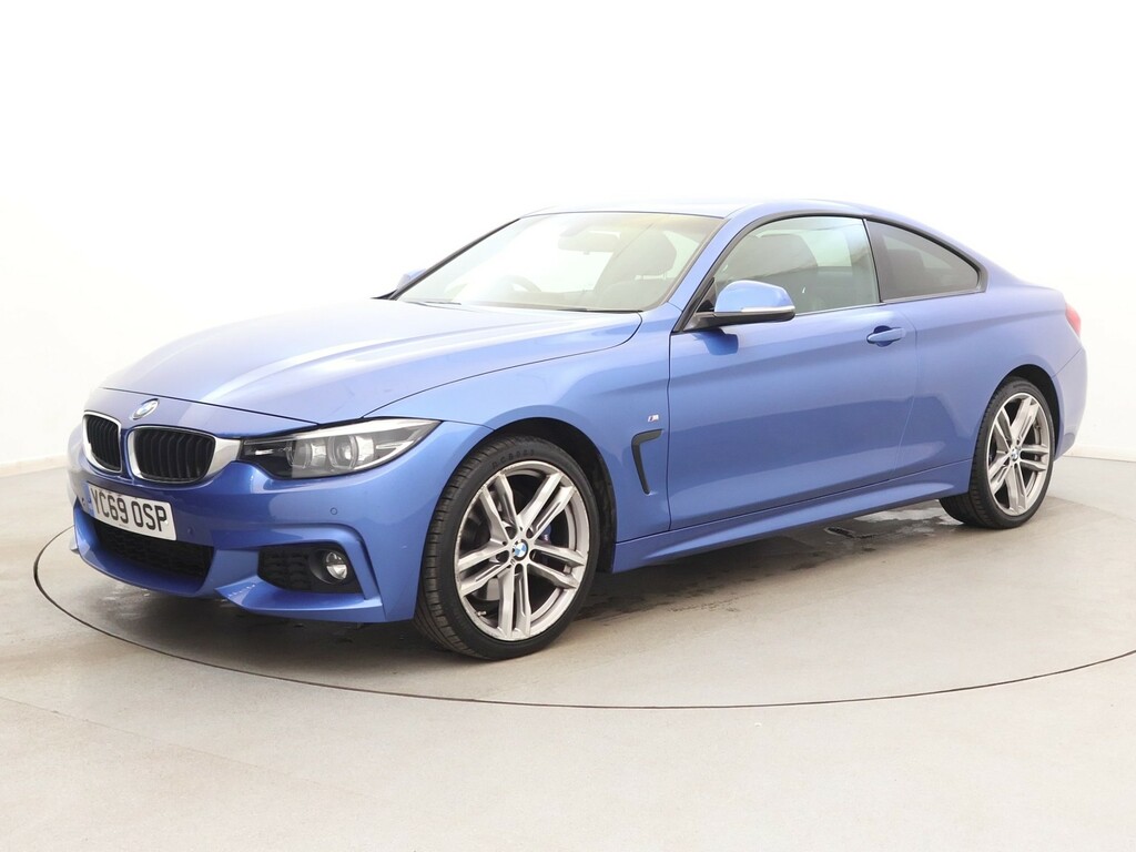 BMW 4 Series 420D 190 Xdrive M Sport Prof Media Blue #3