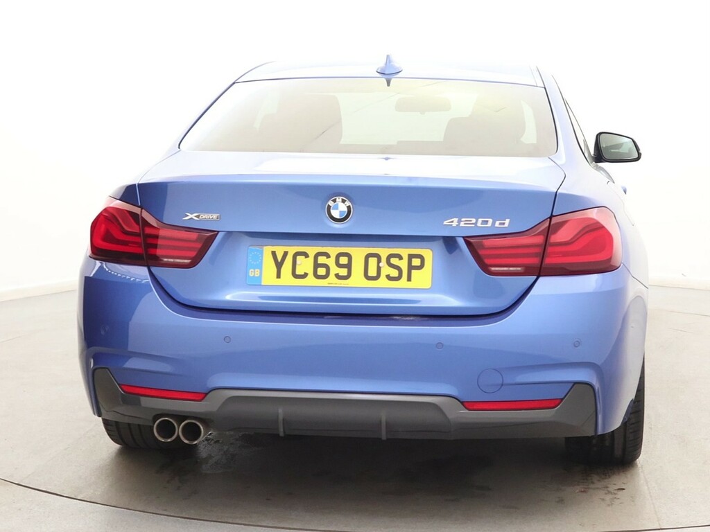 BMW 4 Series 420D 190 Xdrive M Sport Prof Media Blue #6