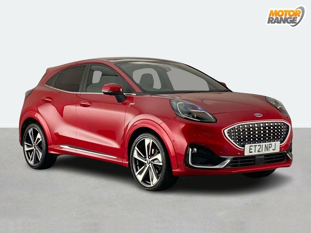 Ford Puma 1.0 Ecoboost Hybrid Mhev 155 St-line Vignale Red
