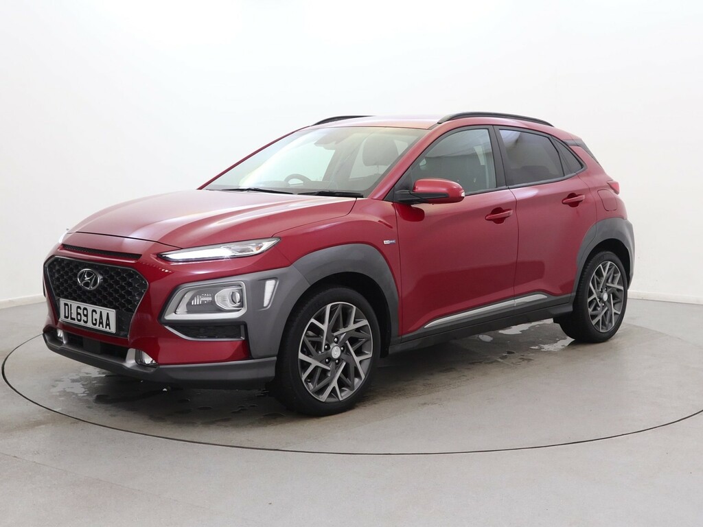 Hyundai Kona 1.6 Gdi Hybrid Premium Se Dct Red #3