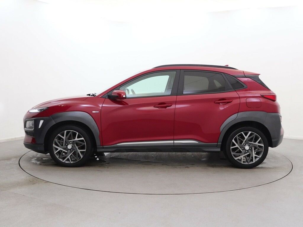 Hyundai Kona 1.6 Gdi Hybrid Premium Se Dct Red #4