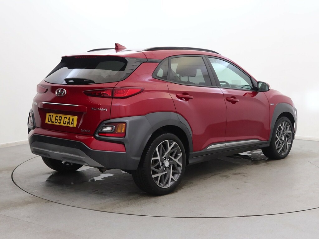 Hyundai Kona 1.6 Gdi Hybrid Premium Se Dct Red #5