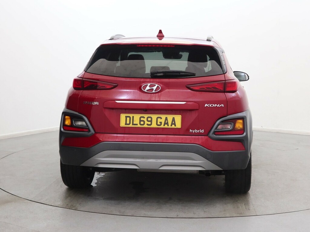 Hyundai Kona 1.6 Gdi Hybrid Premium Se Dct Red #6