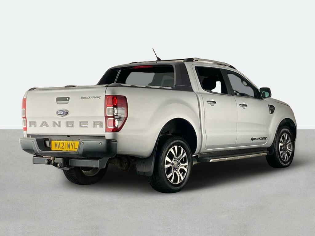 Ford Ranger Pick Up Double Cab Wildtrak 2.0 Ecoblue 213 MA21WYL Silver #3