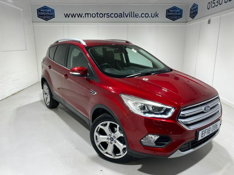 Ford Kuga 1.5 Turbo Ecoboost 150Ps 6 Spd Titanium 2Wd Red