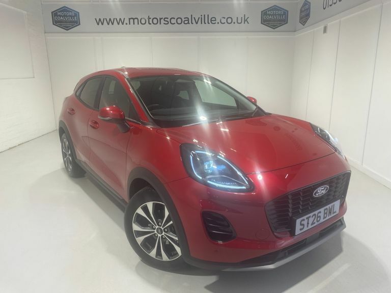 Ford Puma 1.0 Turbo Ecoboost 125Ps Mhev 6 Spd Titanium Red