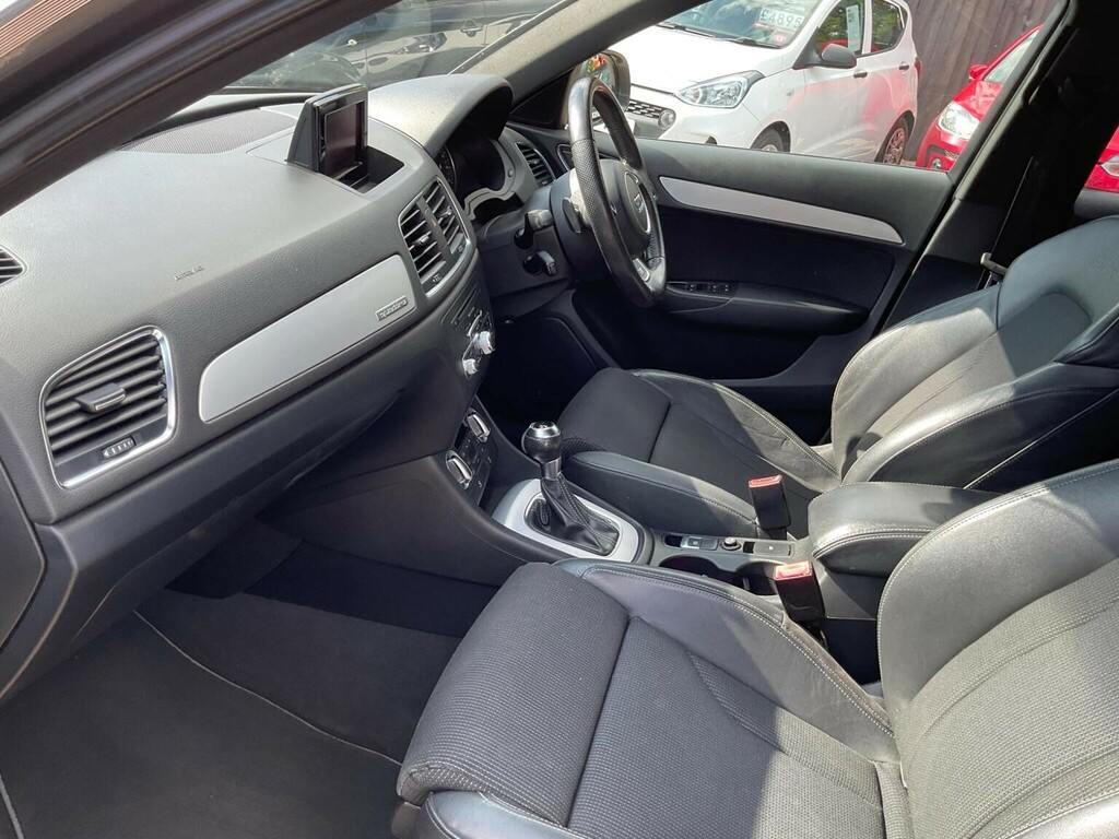 Audi Q3 2.0 Tdi S Line Quattro Euro 5 Ss Grey #14