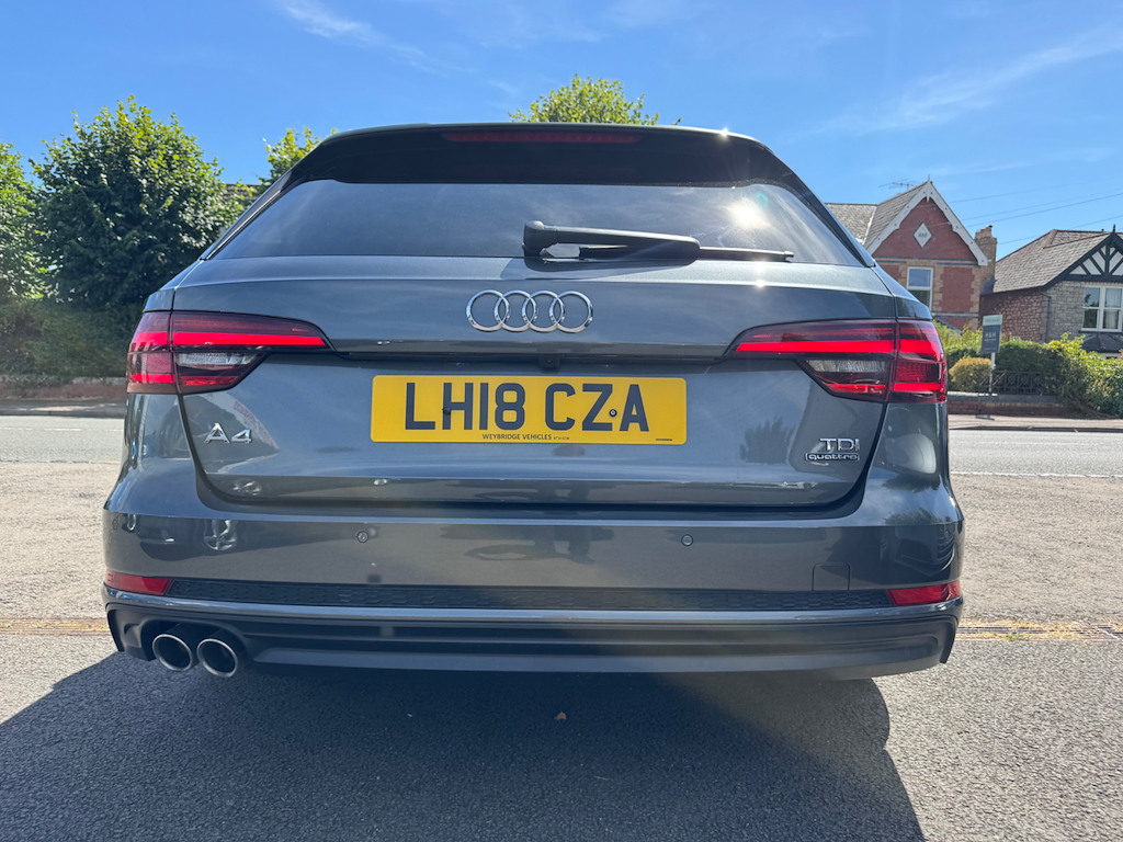 Audi A4 Avant Estate 2.0 Tdi Black Edition S Tronic Euro 6 Ss Grey #37