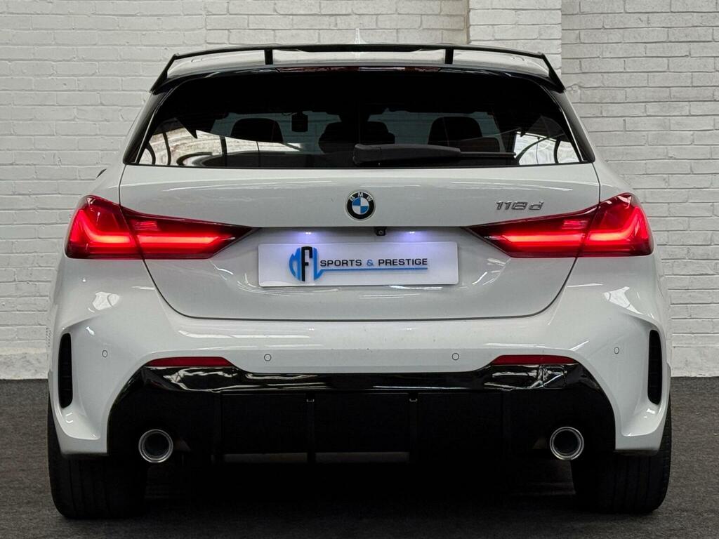 BMW 1 Series Hatchback 2.0 118D M Sport Lcp Euro 6 Ss TEMP332 White #4