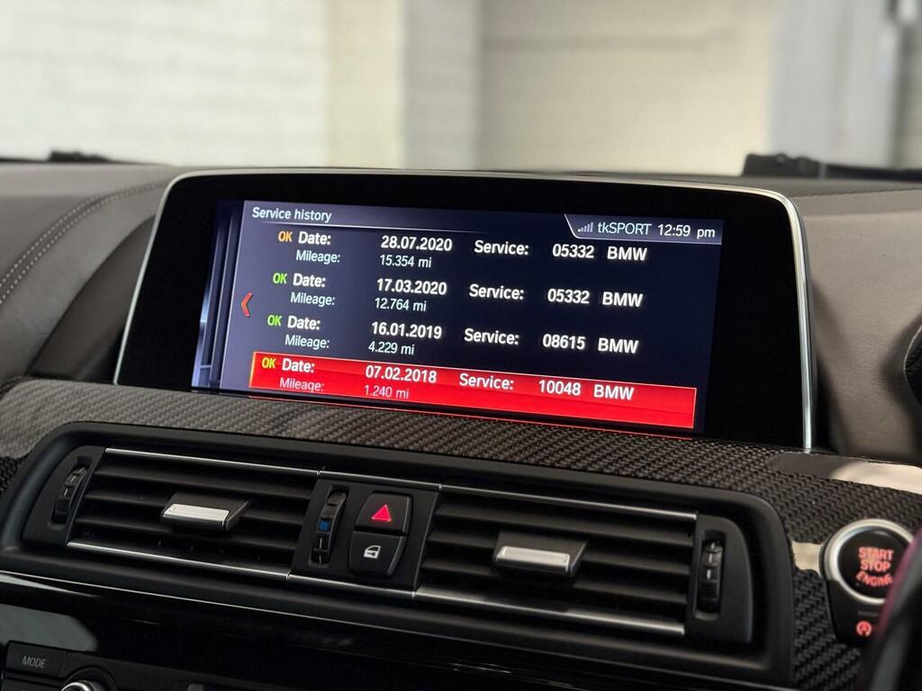 BMW M6 Gran Coupe Saloon 4.4 V8 Dct Euro 6 Ss 201767 Grey #26