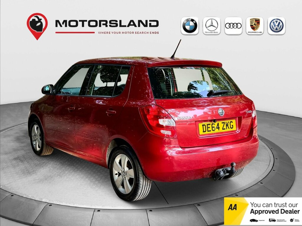 Skoda Fabia 1.2 Se Euro 5 Red #5