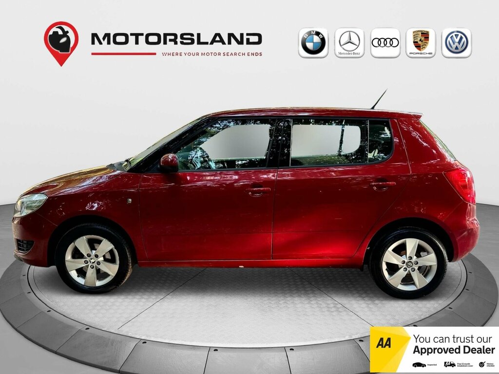 Skoda Fabia 1.2 Se Euro 5 Red #4