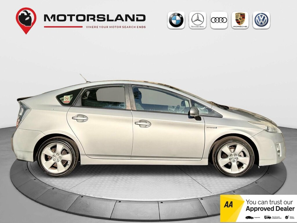 Toyota Prius 1.8 Vvt-h T Spirit Cvt Euro 5 Ss Silver #4