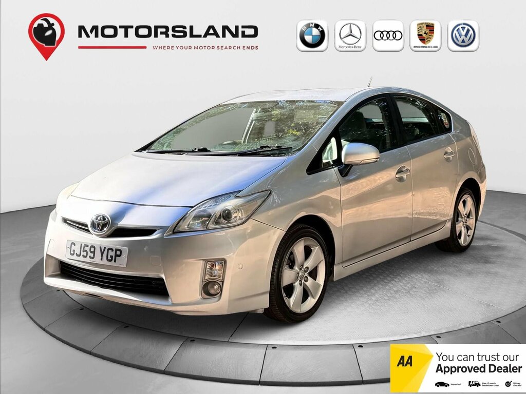 Toyota Prius 1.8 Vvt-h T Spirit Cvt Euro 5 Ss Silver