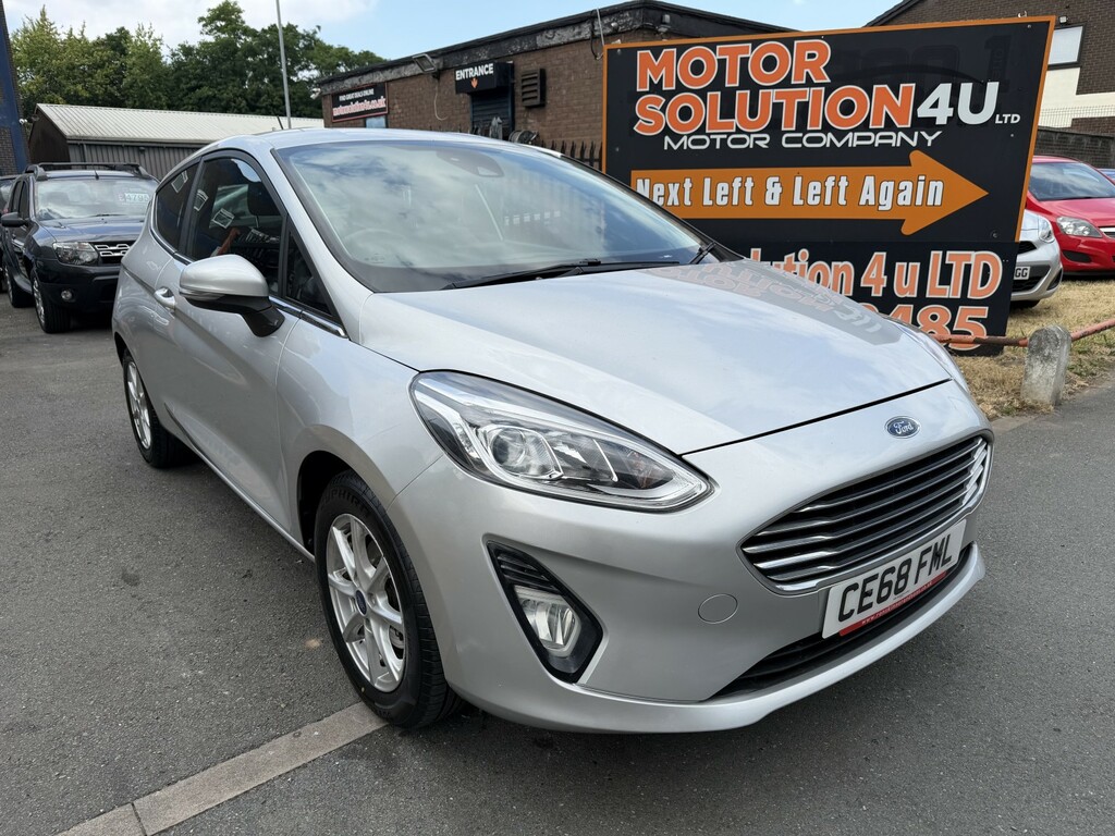 Ford Fiesta Hatchback 1.1 Ti-vct Zetec 201868 CE68SKK Green
