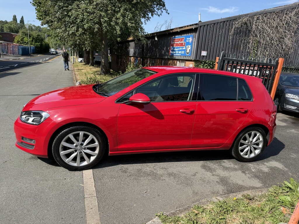 Volkswagen Golf 2.0 Tdi Bluemotion Tech Gt Red #6