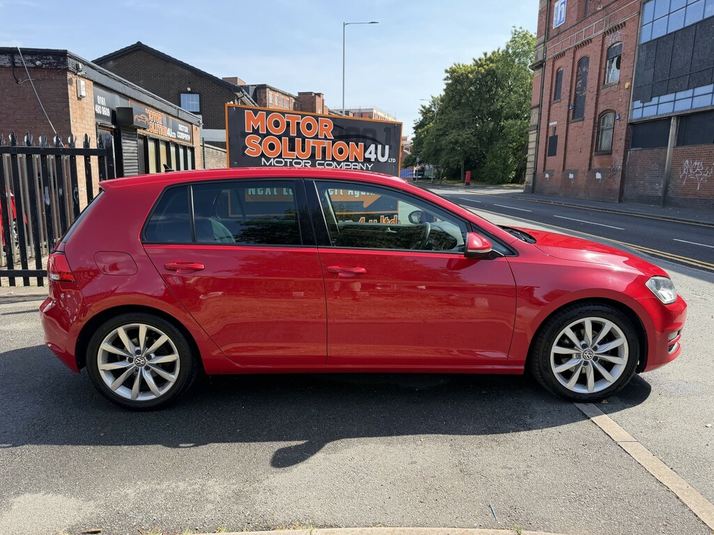 Volkswagen Golf 2.0 Tdi Bluemotion Tech Gt Red #5